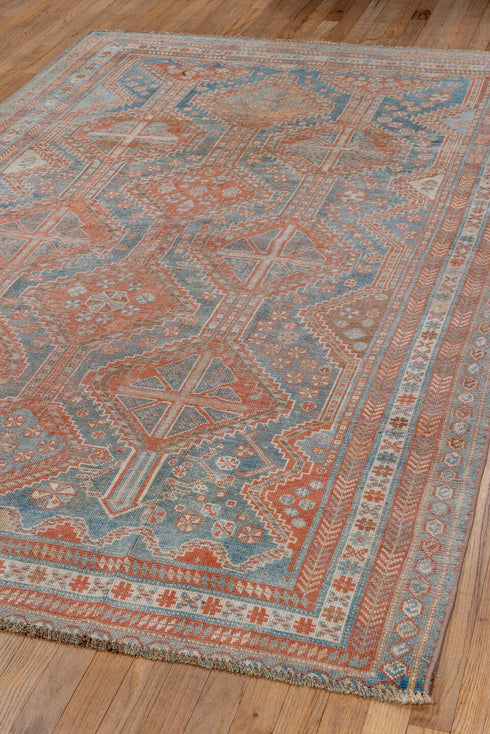 Vintage Shiraz Area Rug (5' x 8')